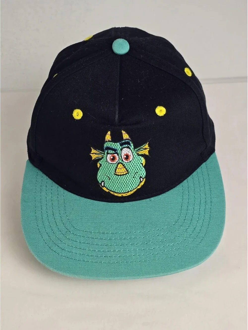 Dutch Wonderland Duke The Dragon Mascot Snapback Youth Hat Cap Rare Captive8